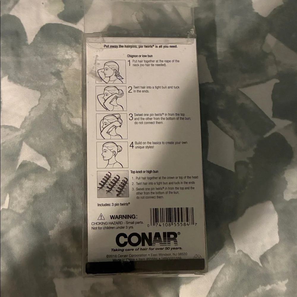 Conair Pin Twirls - Black